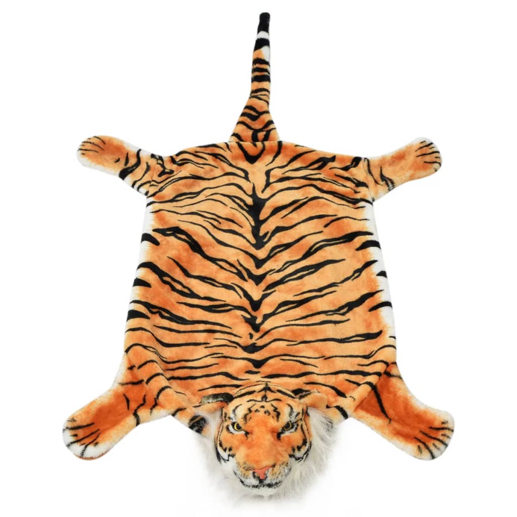 Tepih Tigar od Pliša 144 cm Smeđi