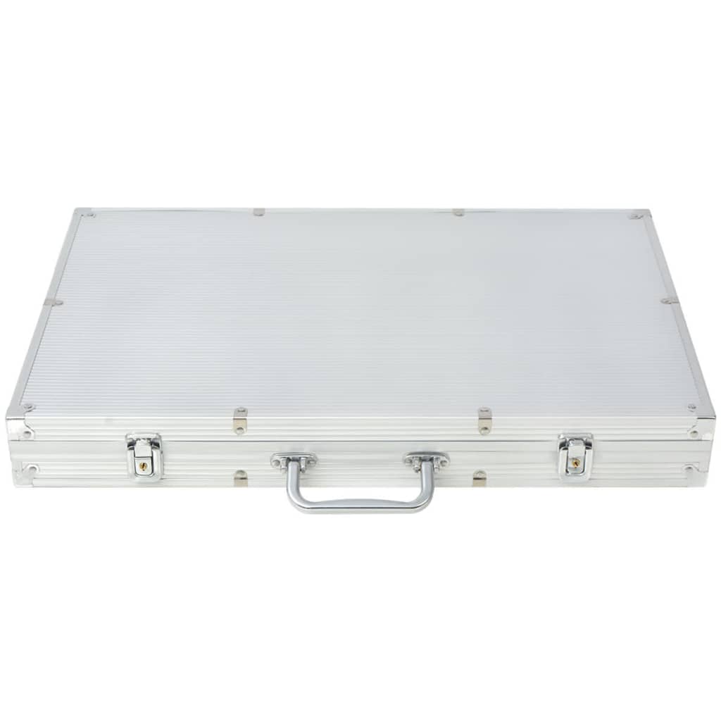 Set za Poker s 1000 Žetona Aluminijum