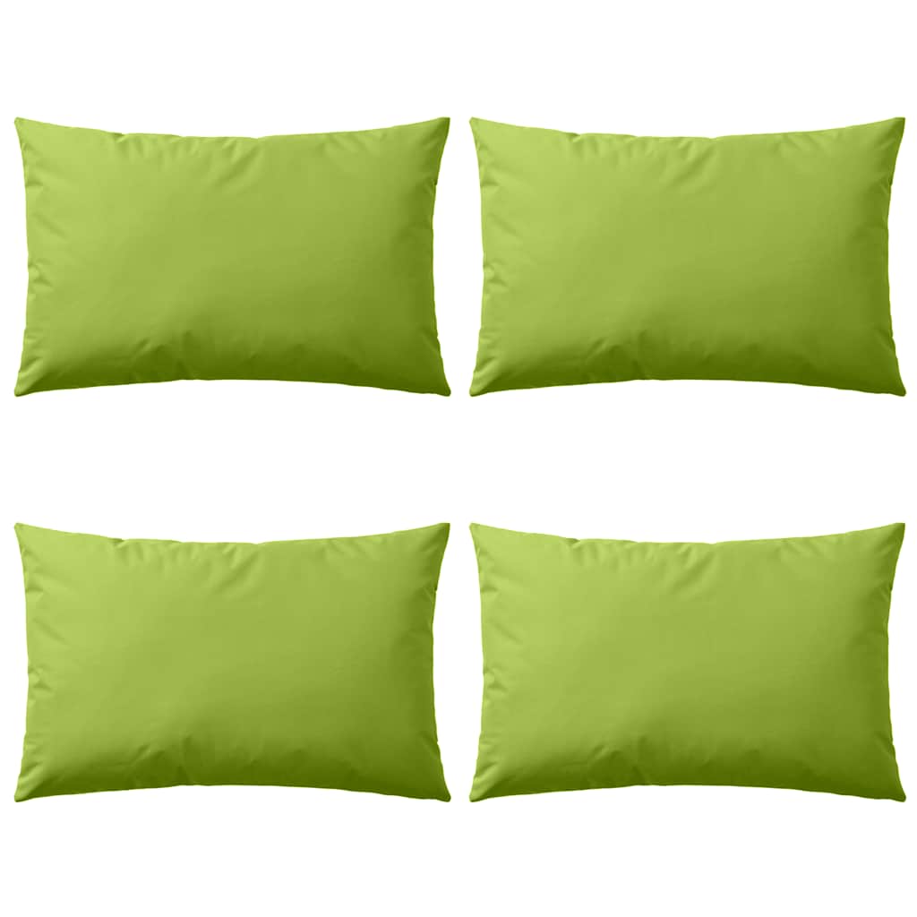 Vrtni jastuci 4 kom 60 x 40 cm zeleni