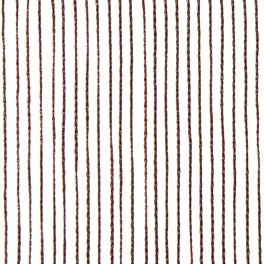 Končane Zavjese 2 kom 100x250 cm Smeđe