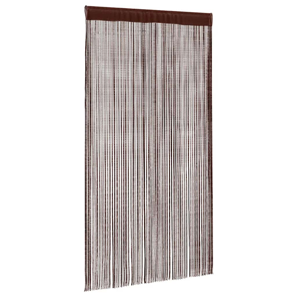 Končane Zavjese 2 kom 140x250 cm Smeđe