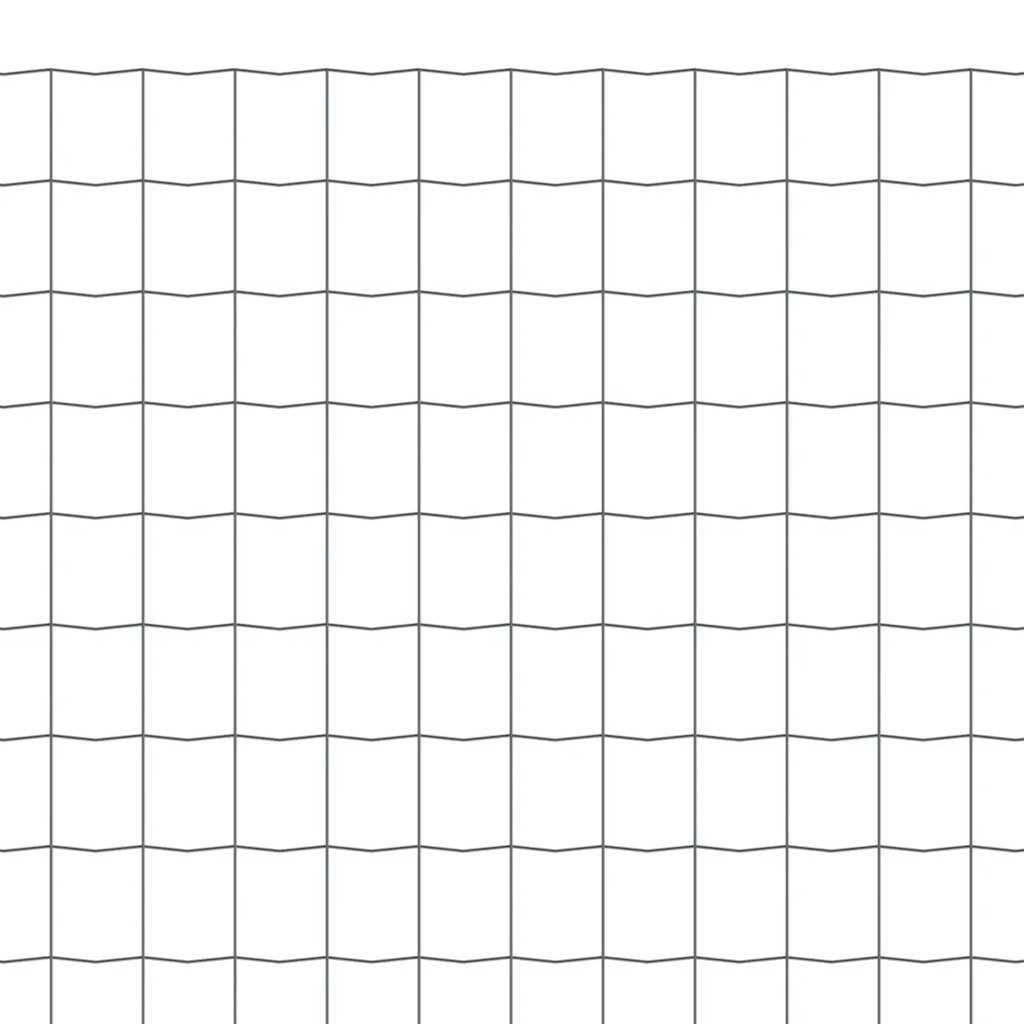Euro ograda 25 x 1,2 m čelična siva