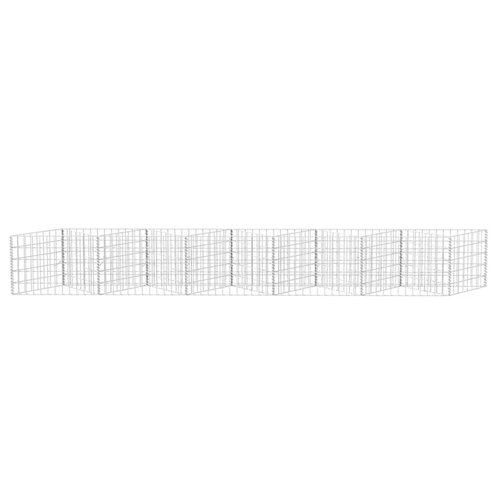 Gabionska košara od pocinčanog čelika 300 x 30 x 50 cm