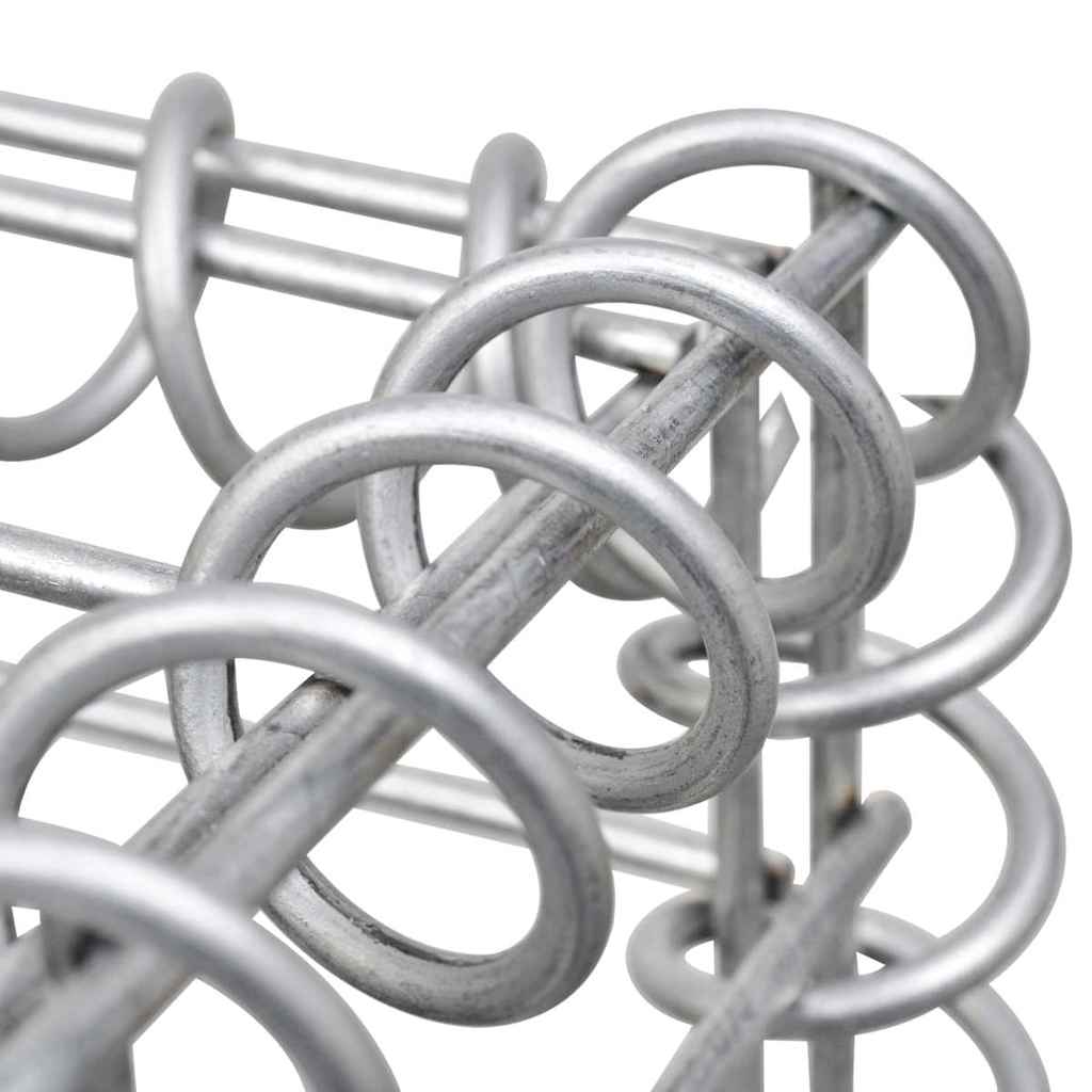 Gabionska košara od pocinčanog čelika 200 x 30 x 100 cm