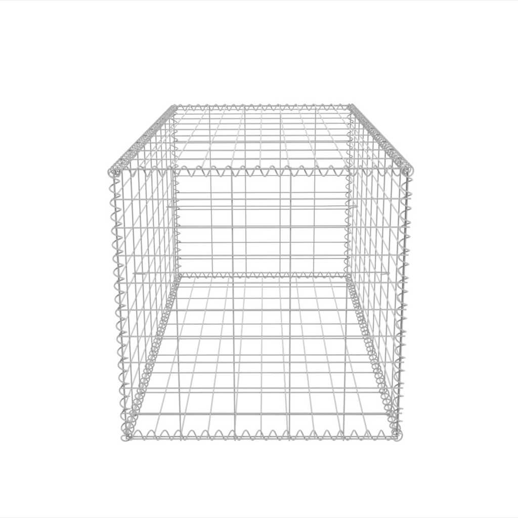 Gabionska košara od pocinčanog čelika 100 x 50 x 50 cm