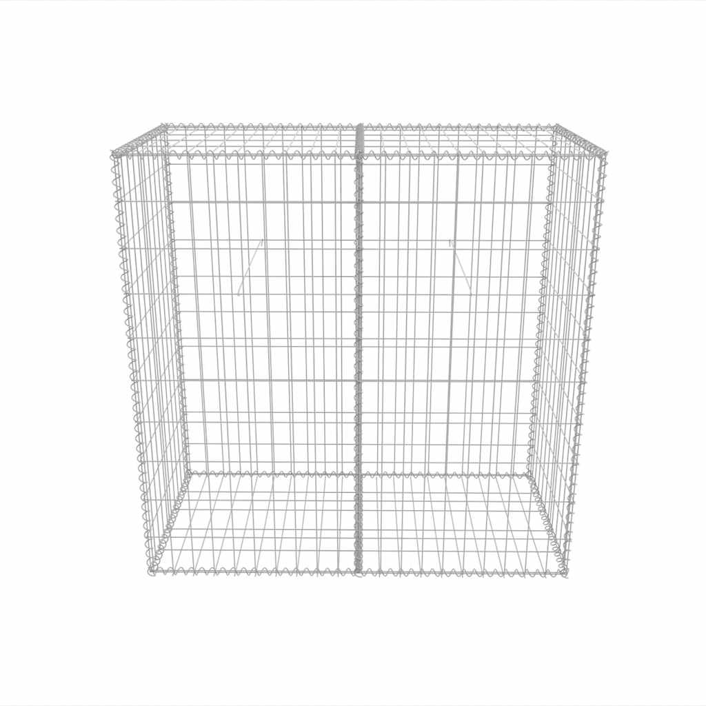 Gabionska košara od pocinčanog čelika 100 x 50 x 100 cm