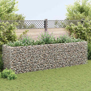 Gabionska sadilica čelična 360 x 90 x 100 cm