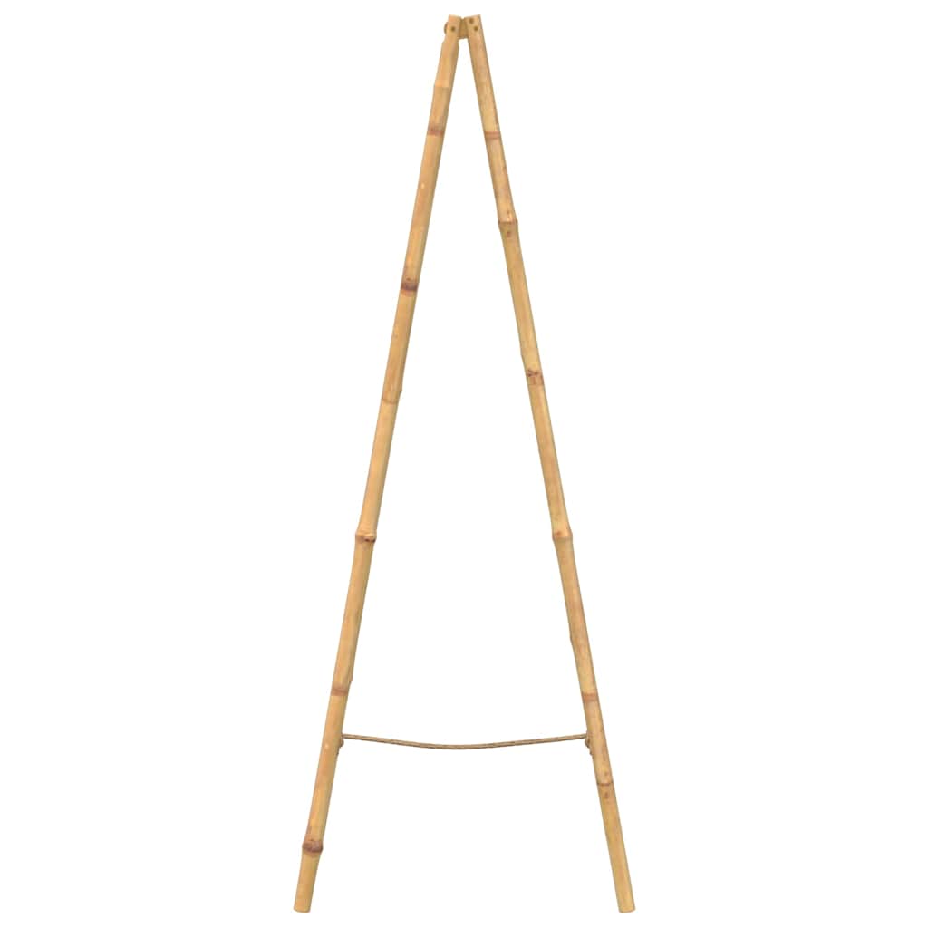 Duple Ljestve za Ručnike s Pet Šipki Bambus 50x160 cm