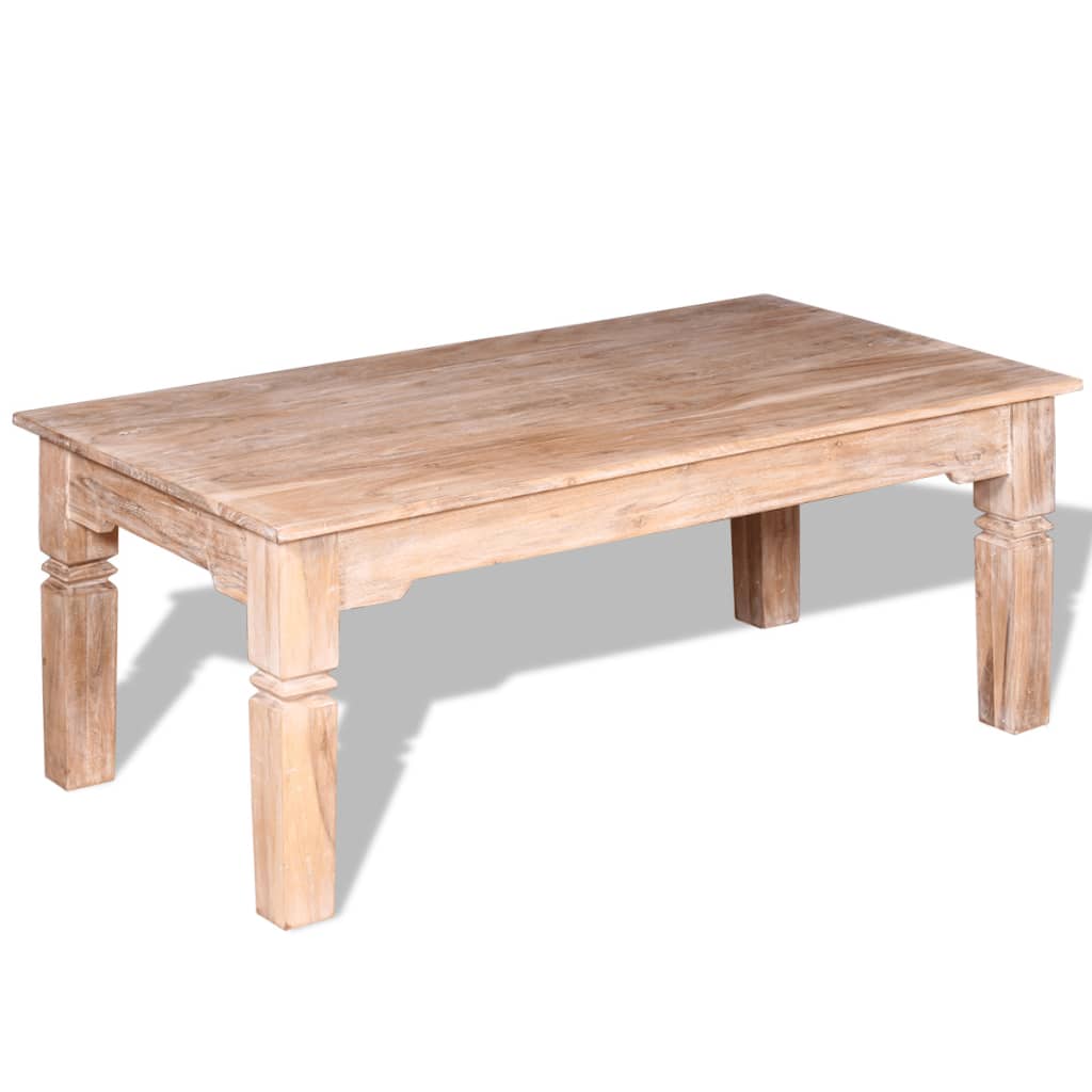 Stolić za kavu od bagremovog drva 110 x 60 x 45 cm