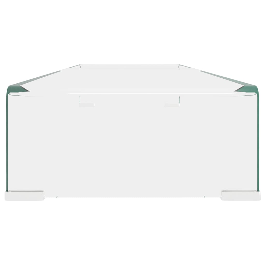 Stalak za TV /Monitor Prozirno Staklo 100x30x13 cm