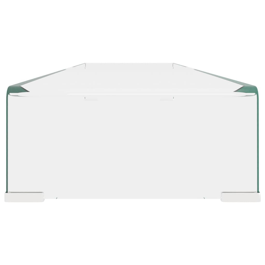 Stalak za TV /Monitor Prozirno Staklo 120x30x13 cm