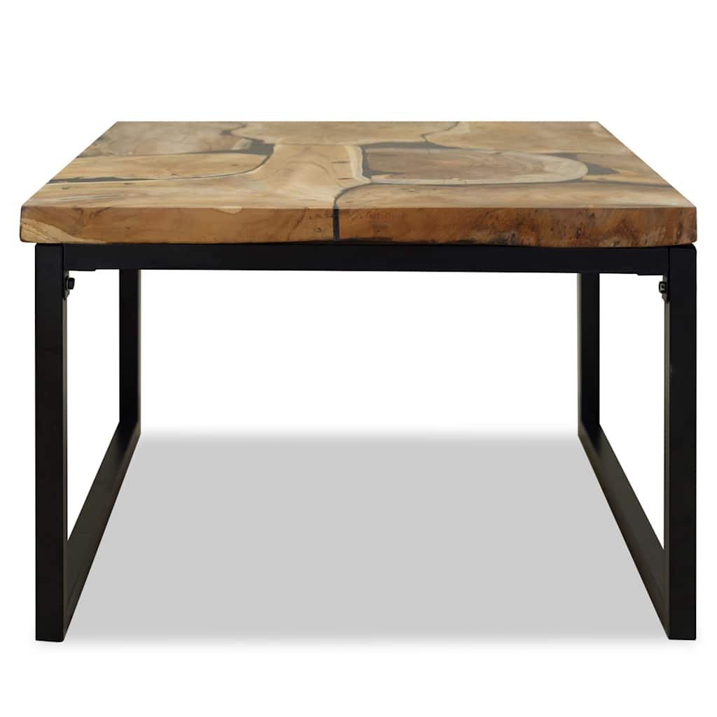 Stol za Kavu Tikovina i Smola 60x60x40 cm