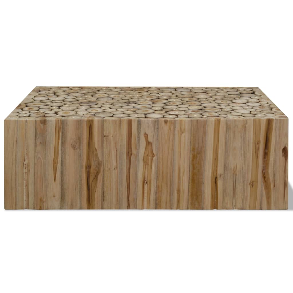 Stolić za kavu od prave tikovine 90 x 50 x 30 cm