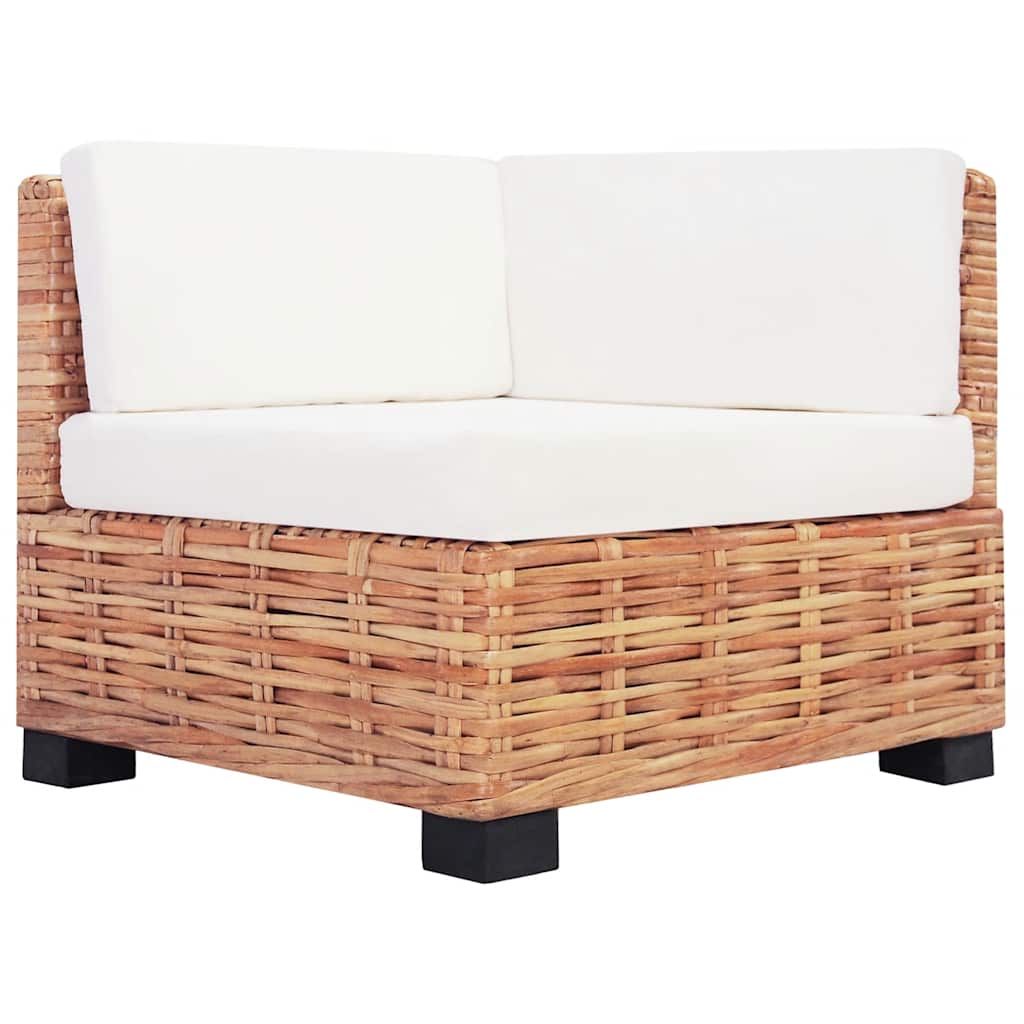 Sofa Set 18 kom Prirodni Ratan