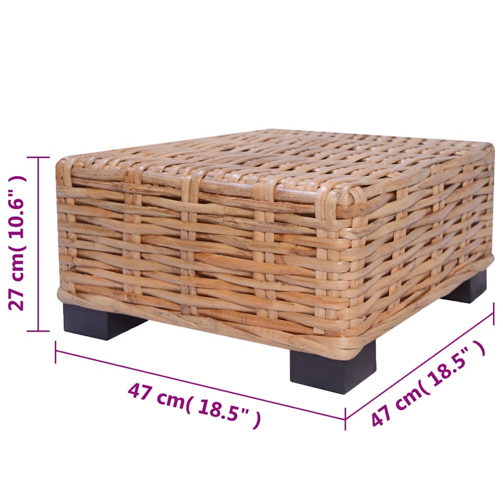 Sofa Set 14 kom Prirodni Ratan