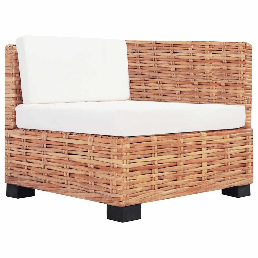 Sofa Set 14 kom Prirodni Ratan