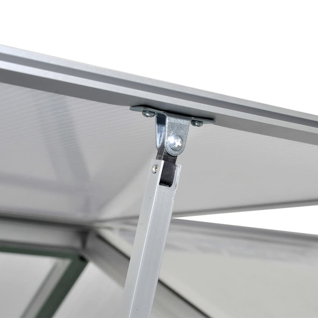 Staklenik od ojačanog aluminija 3,46 m³