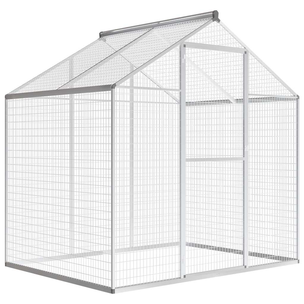Vanjski kavez za ptice od aluminija 178 x 122 x 194 cm
