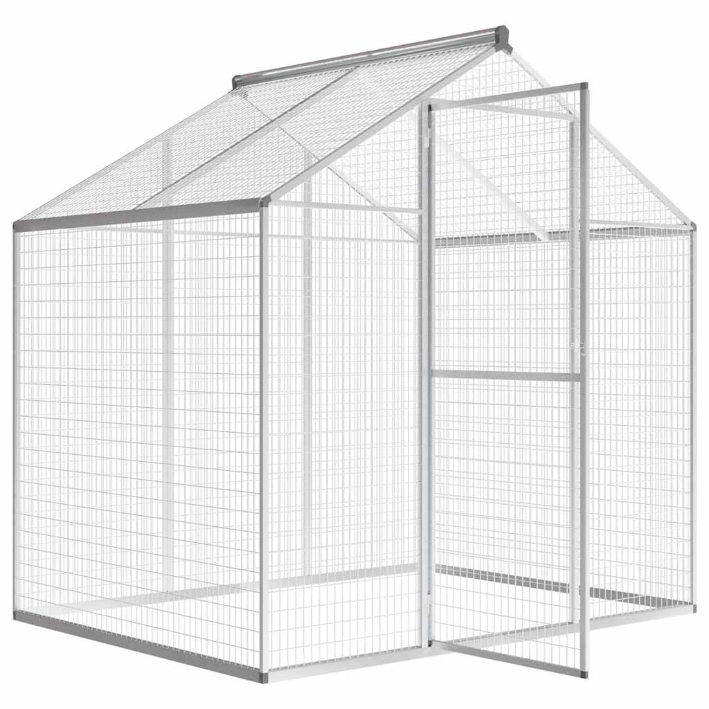 Vanjski kavez za ptice od aluminija 178 x 122 x 194 cm