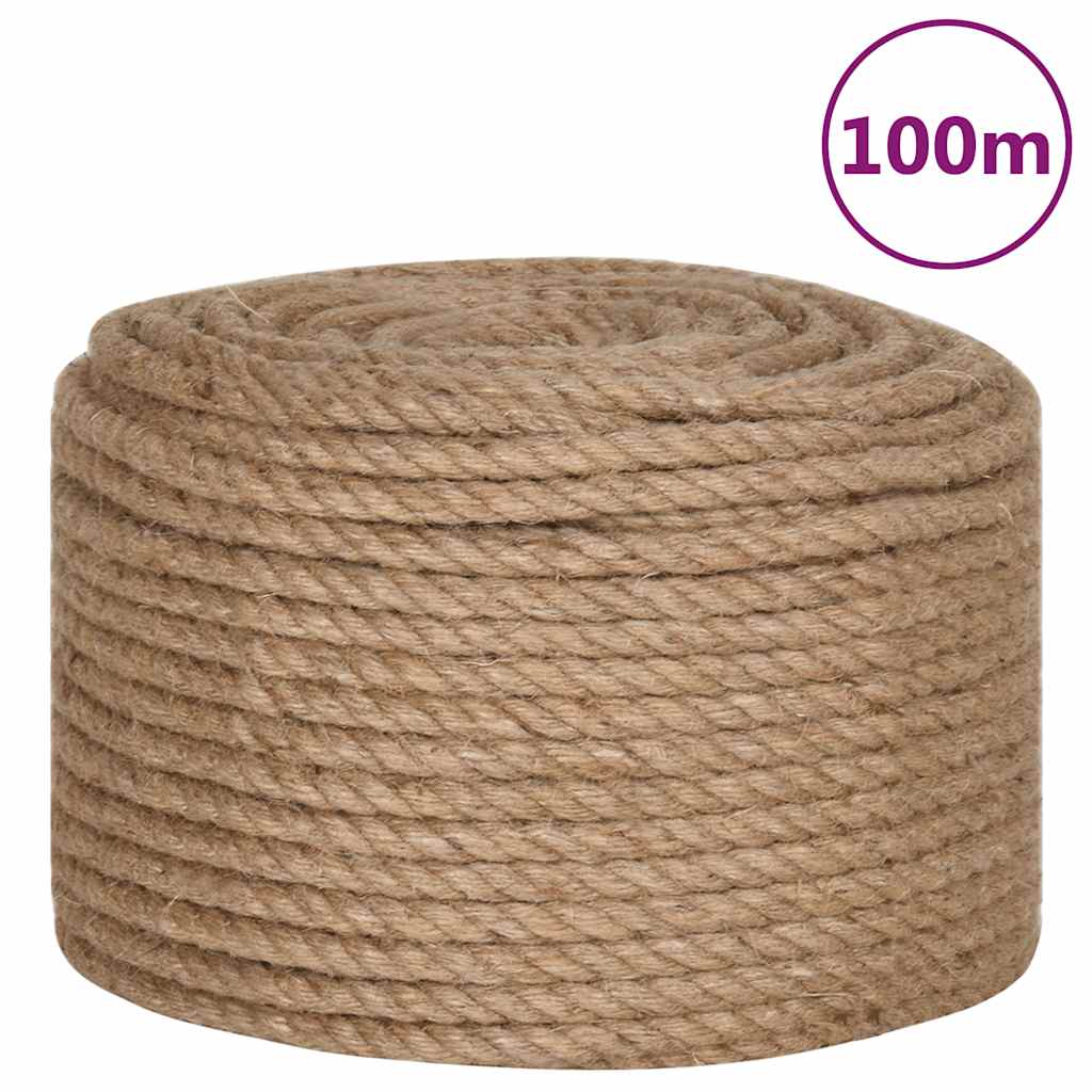 Uže od 100% Jute 10 mm 100 m