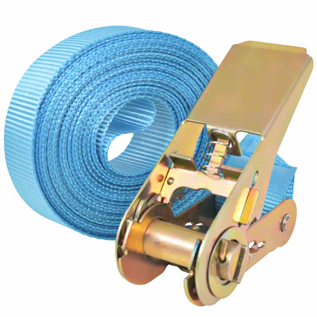 Trake za Vezanje Tereta 4 kom 0,8 Tona 6mx25mm Plave