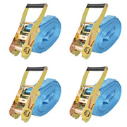 Trake za Vezanje Tereta 4 kom 4 Tone 8mx50mm Plave