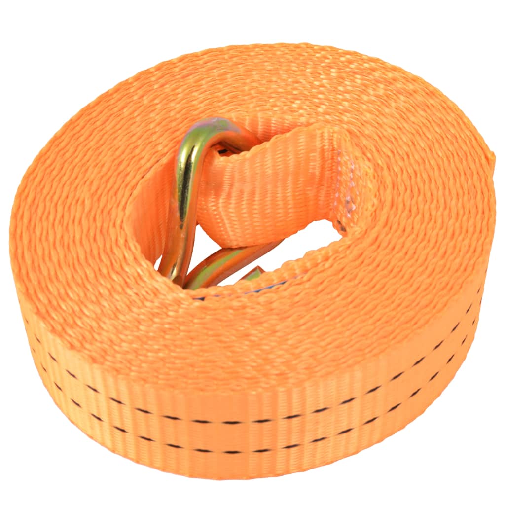 Trake za Vezanje Tereta 10 kom 1 Tona 6mx38mm Narančaste