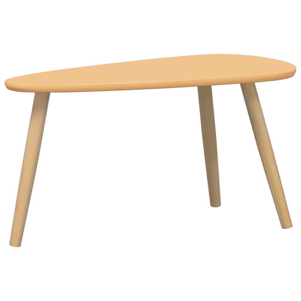 Set Stolića za Kavu 2 kom od Masivne Borovine Smeđi