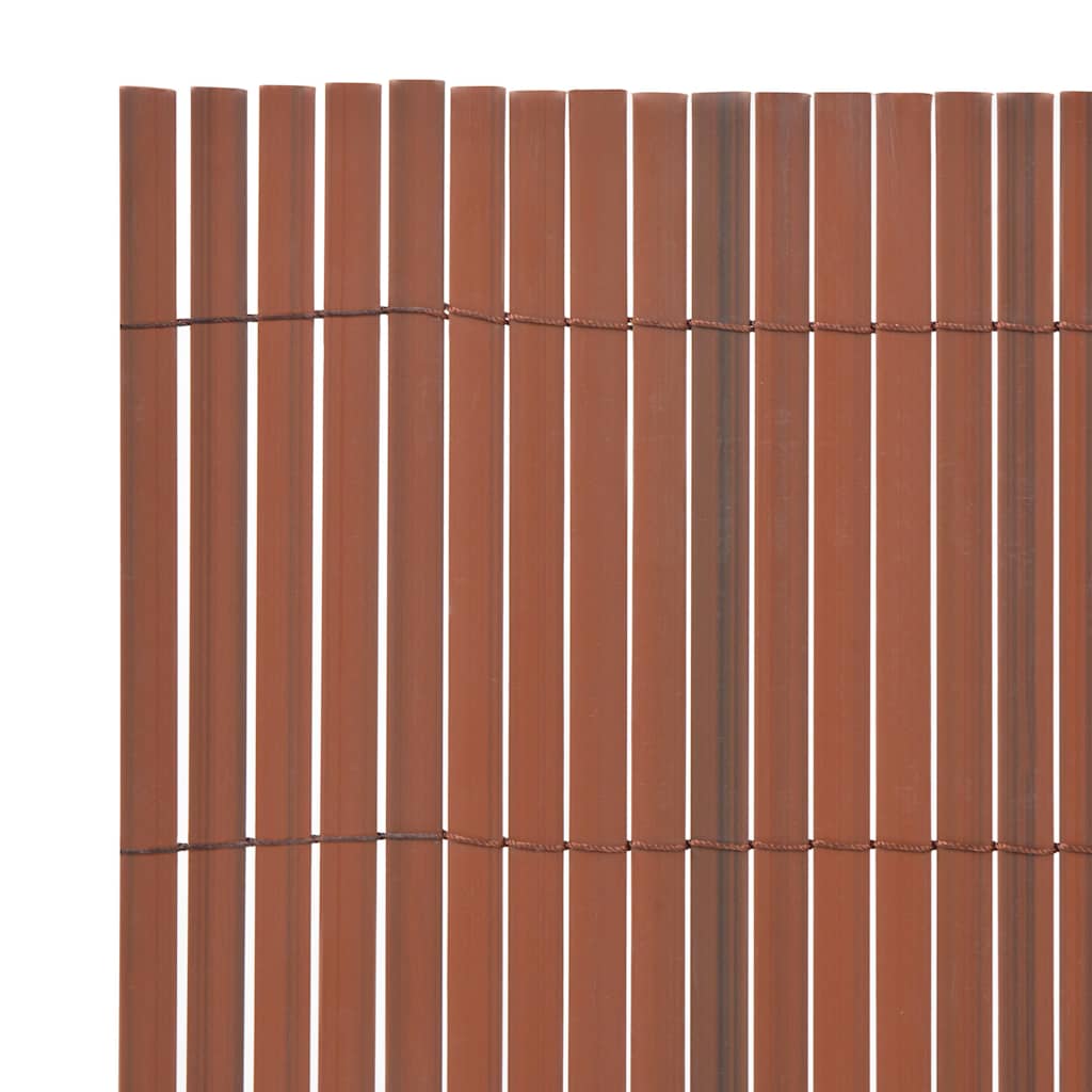 Vrtna Ograda Smeđa 150 x 300 cm PVC