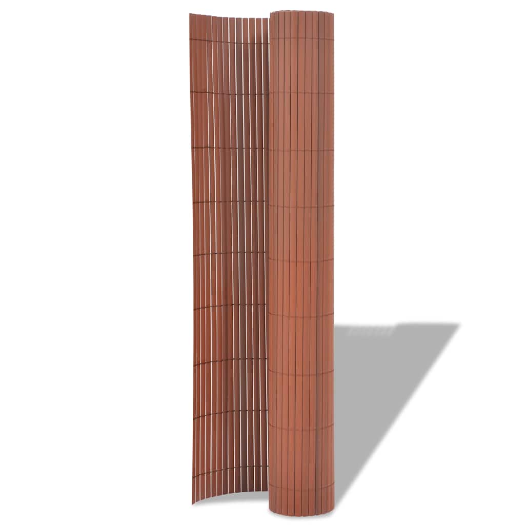 Vrtna Ograda Smeđa 150 x 300 cm PVC