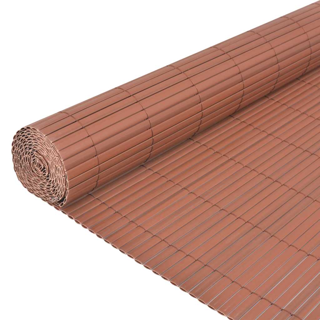 Vrtna Ograda Smeđa 150 x 500 cm PVC