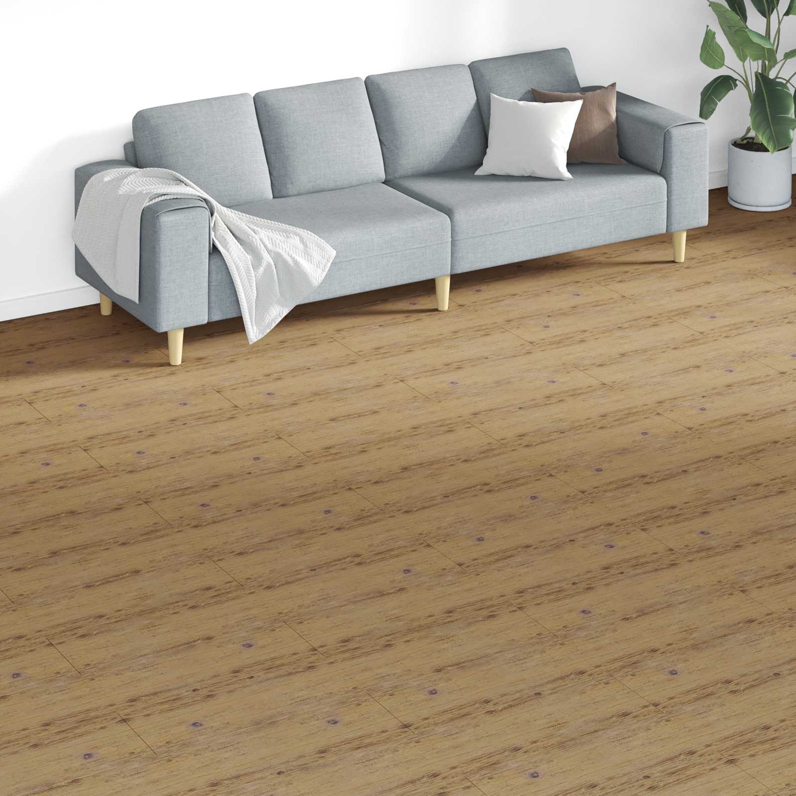 Podne daske 18 pcs Bakarna smeđa 5,26 m² PVC