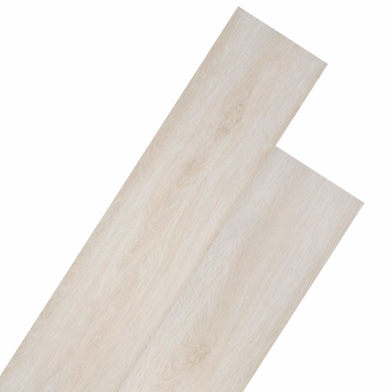 Podne daske 18 pcs Bijeli 5,26 m² PVC