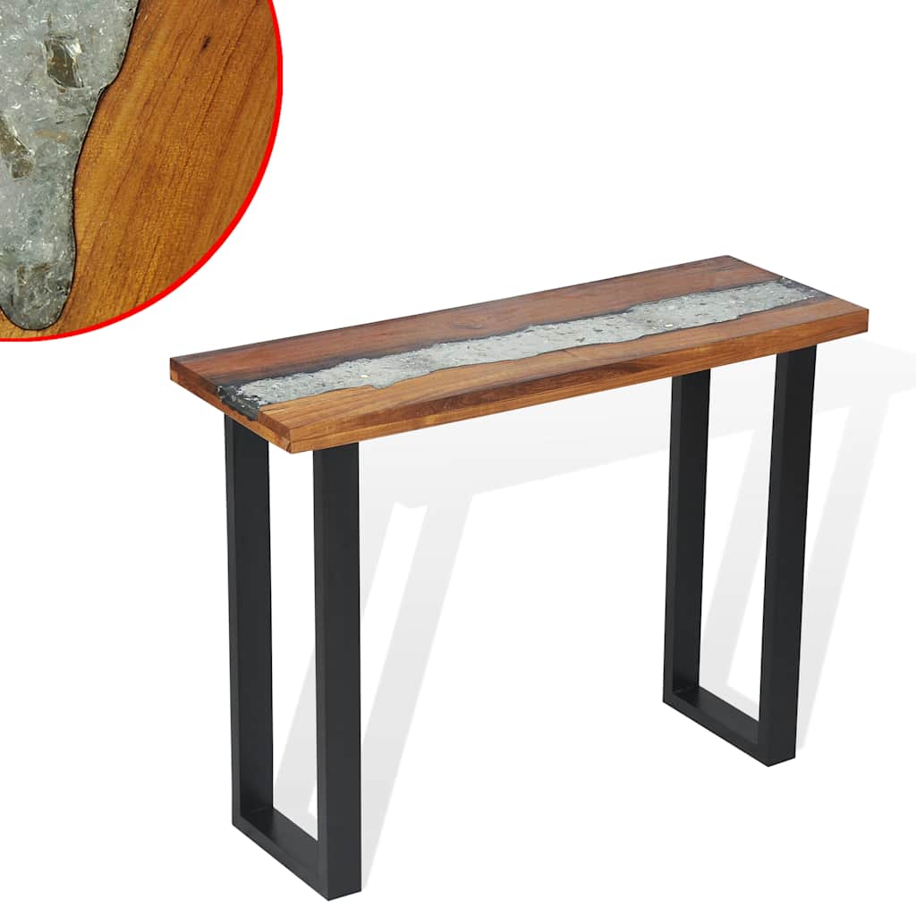 Konzolni Stol od Tikovine 100x35x75 cm