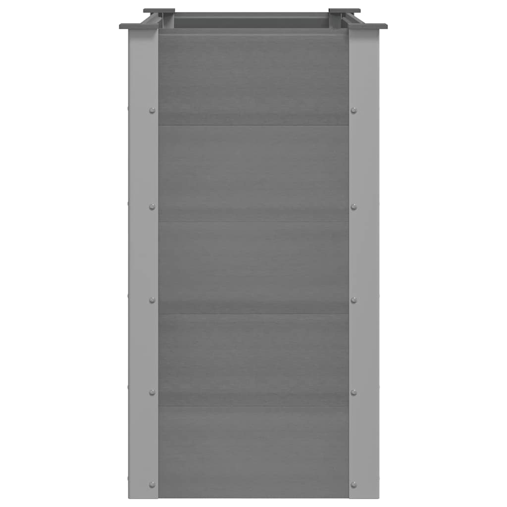Vrtna Posuda za Sadnju WPC 100x50x91 cm Siva