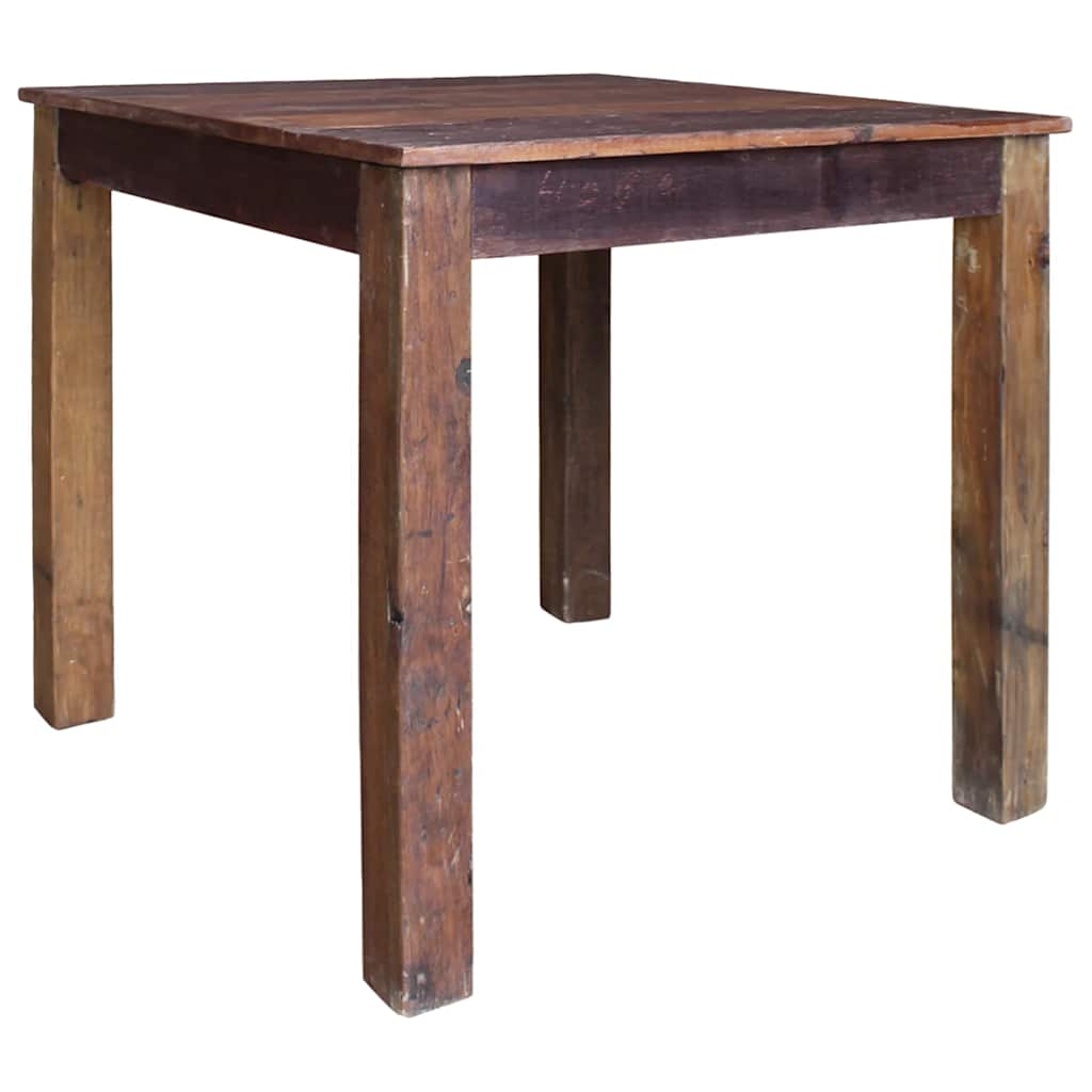 Blagovaonski stol od miješanog recikliranog drva 82x80x76 cm