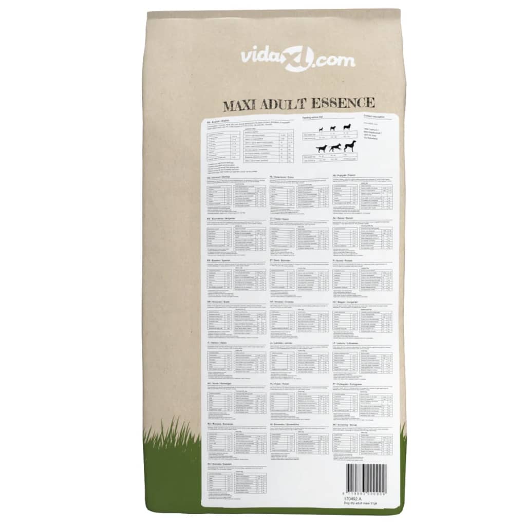 Premium suha hrana za pse Maxi Adult Essence Beef & Chicken 15 kg