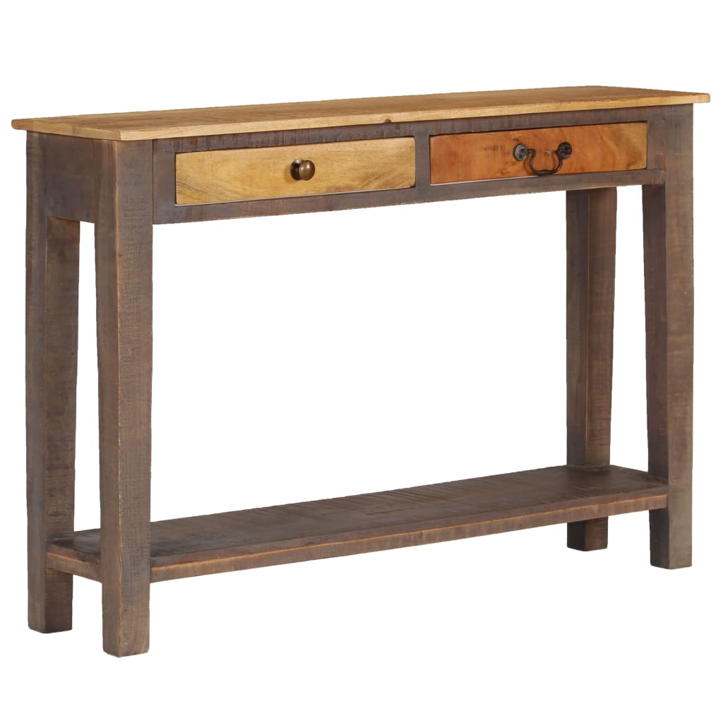 Konzolni stol od masivnog drva starinski 118 x 30 x 80 cm