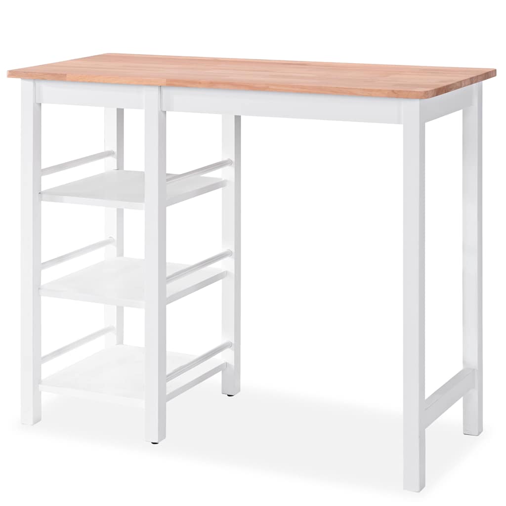 Barski Set 3 kom MDF Bijeli