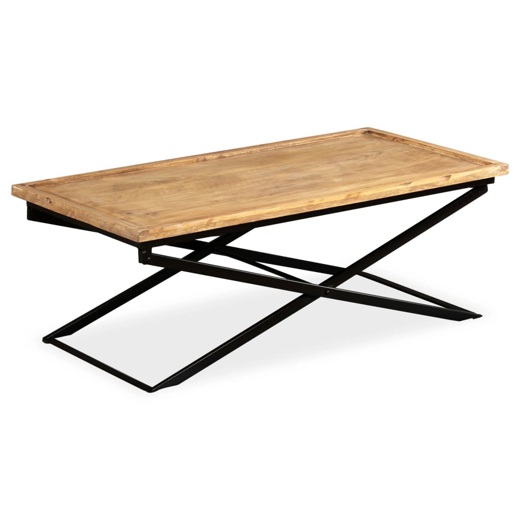 Stolić za kavu od masivnog drva manga 110 x 55 x 42 cm