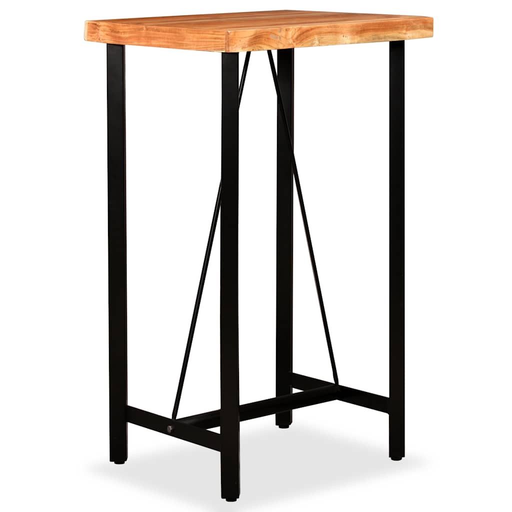 Barski stol od masivnog bagremovog drva 60 x 60 x 107 cm