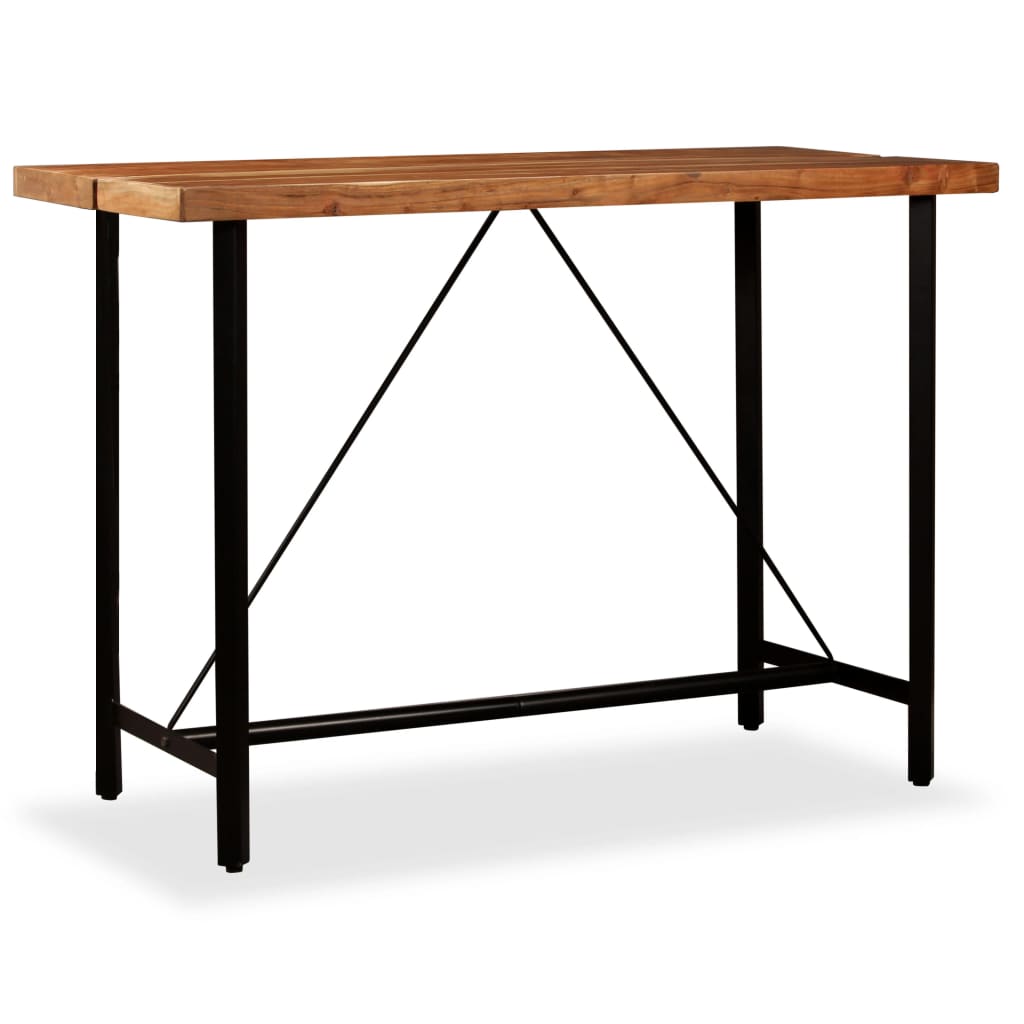 Barski stol od masivnog bagremovog drva 150 x 70 x 107 cm