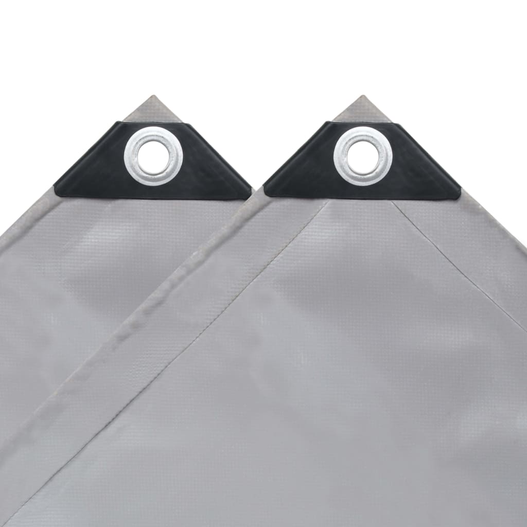 Cerada 650 g/m² 2 x 3 m siva