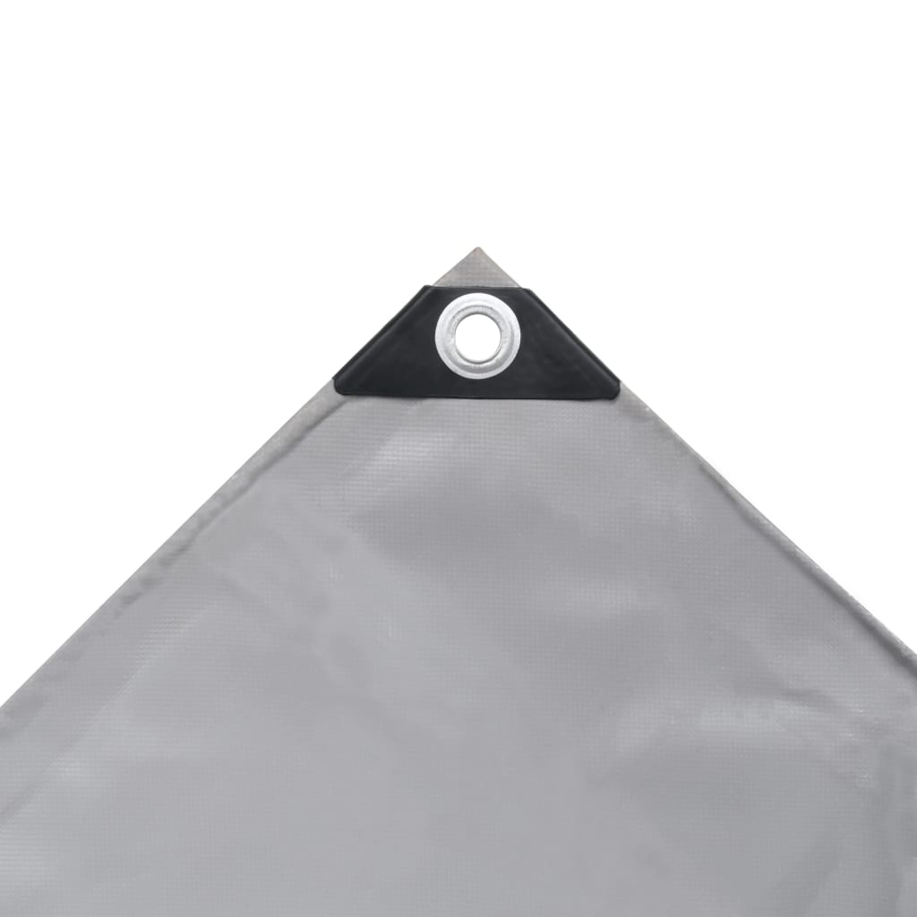 Cerada 650 g/m² 3 x 4 m siva