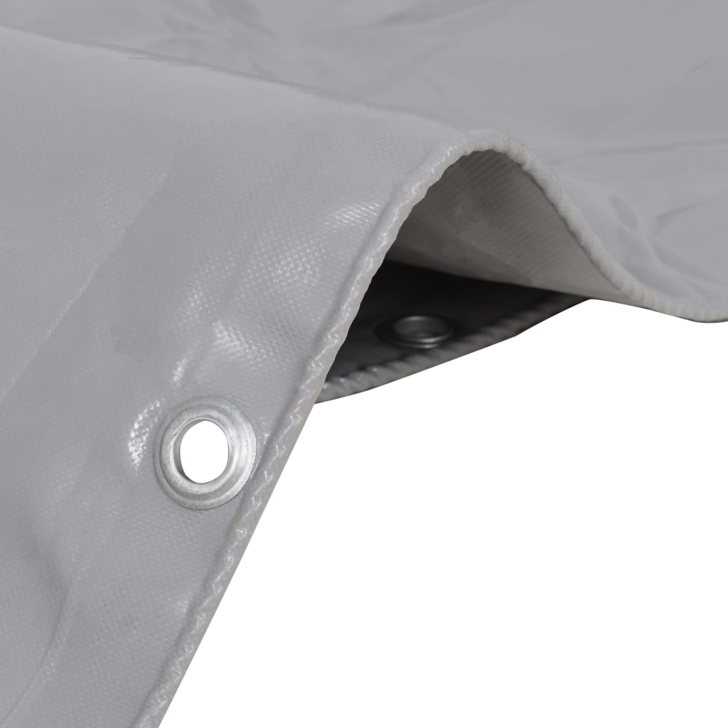 Cerada 650 g/m² 4 x 7 m siva