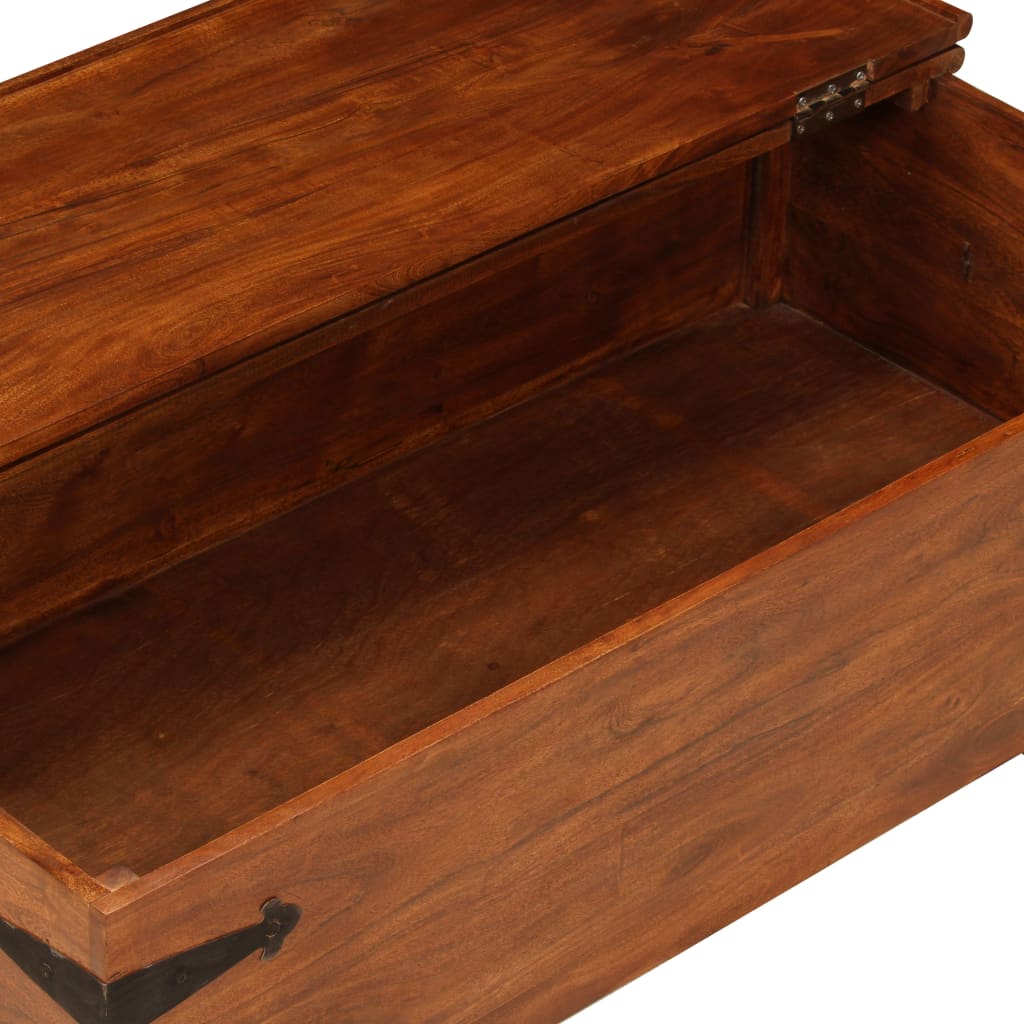 Stolić za kavu 110x55x35 cm bagremovo drvo s premazom boje meda