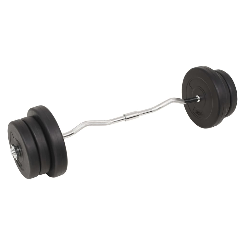 Set šipki i utega 60 kg