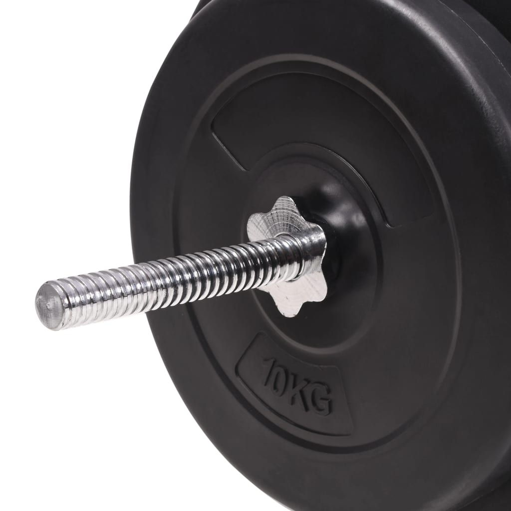 Set šipki i utega 90 kg
