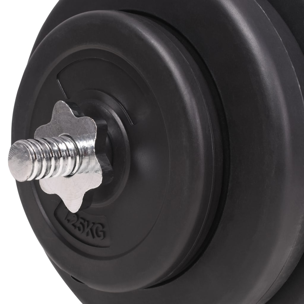 Set šipki i utega 120 kg