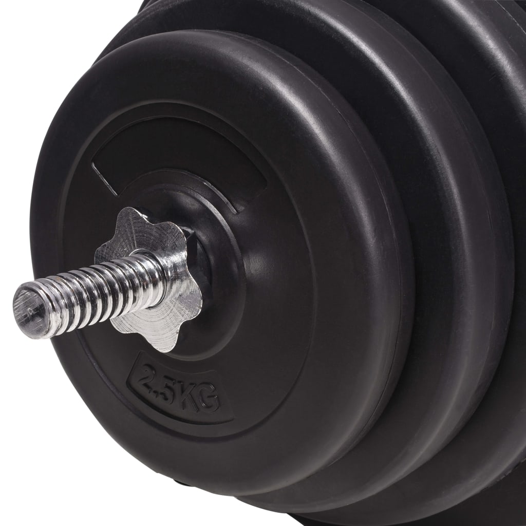 Set šipki i utega 120 kg